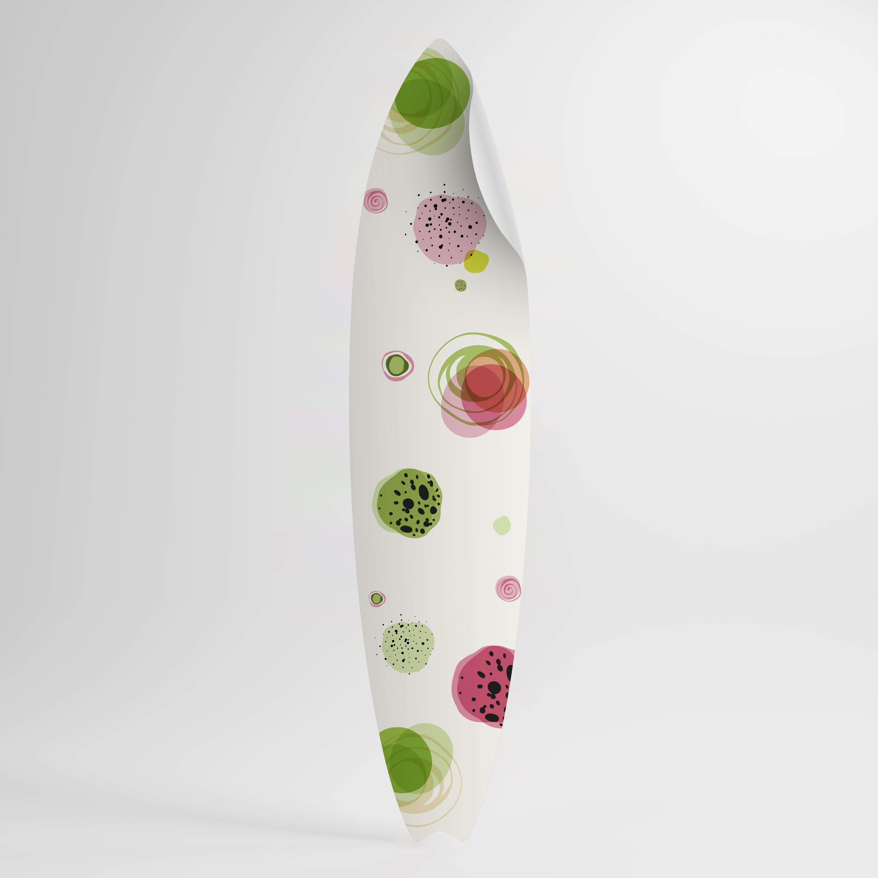 COLORFUL COSMOS Peel and Stick Surfboard Sticker