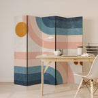 TWO HALVES 5-Panel Room Divider