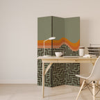 SIMPLE SOLUTIONS Biombo de 3 paneles