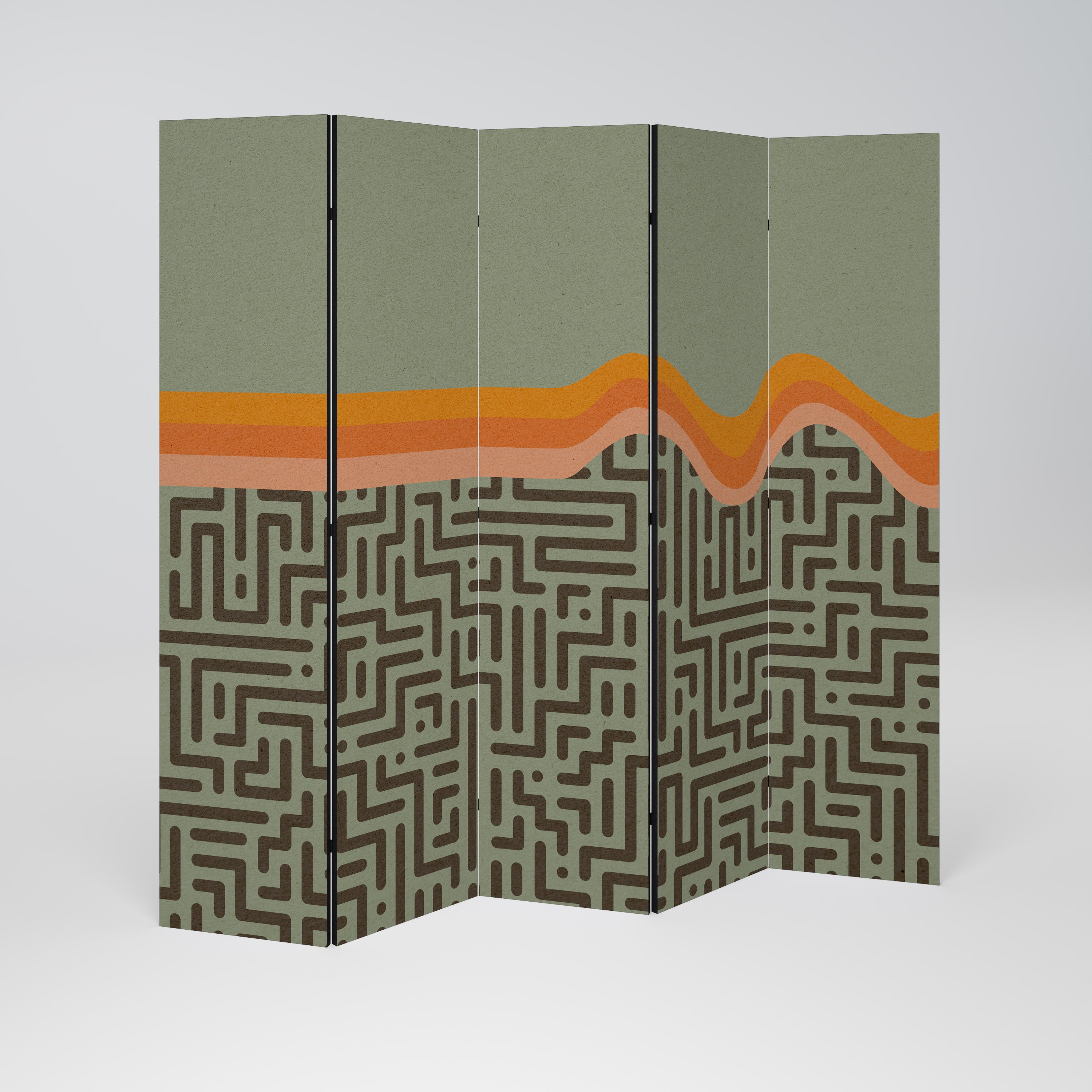 SIMPLE SOLUTIONS 5-Panel Room Divider