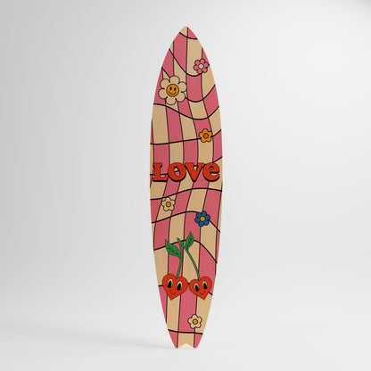 ROCKING LOVE Surfboard Decorative Panel