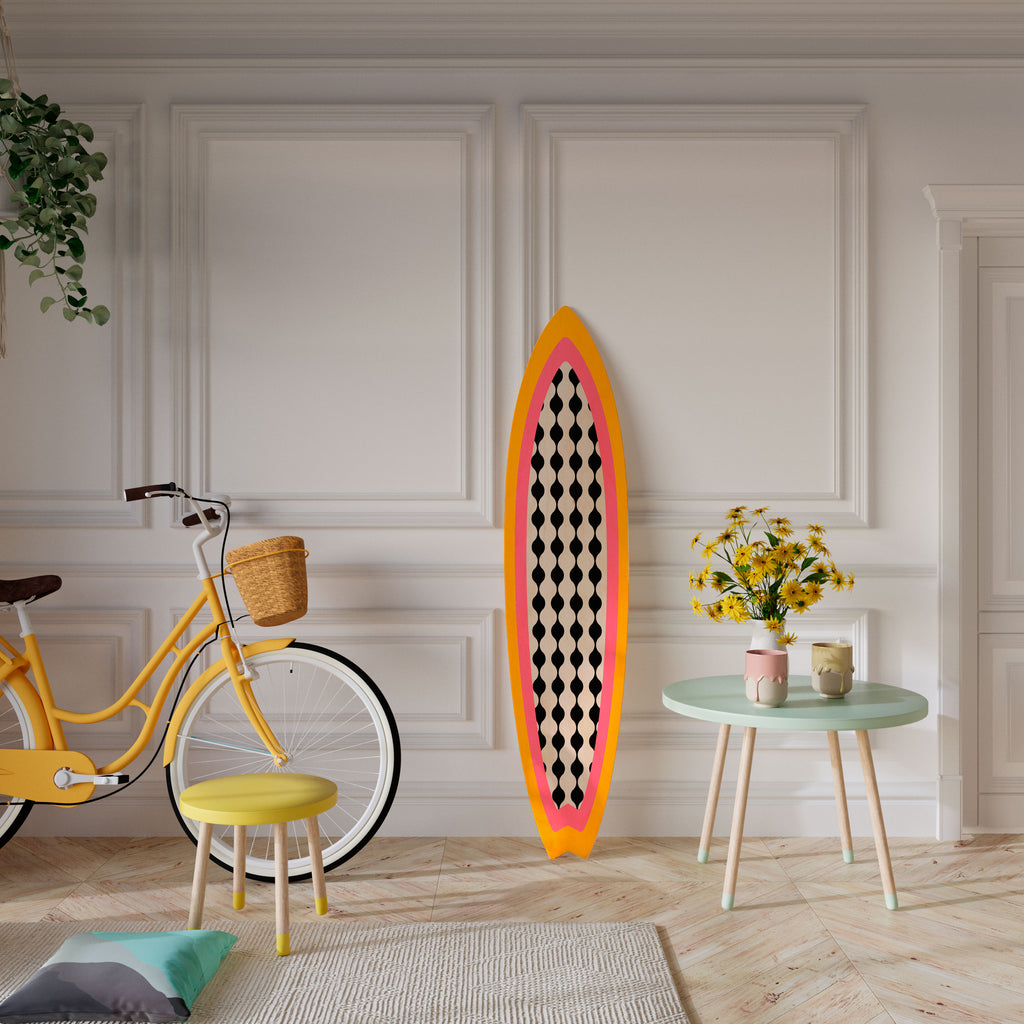 TEARS IN HEAVEN Panel decorativo de tabla de surf