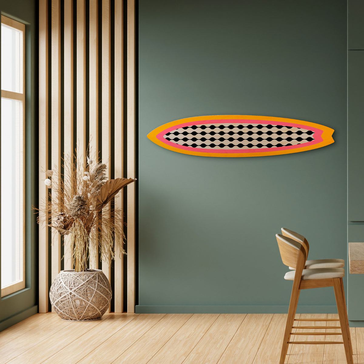 TEARS IN HEAVEN Panel decorativo de tabla de surf