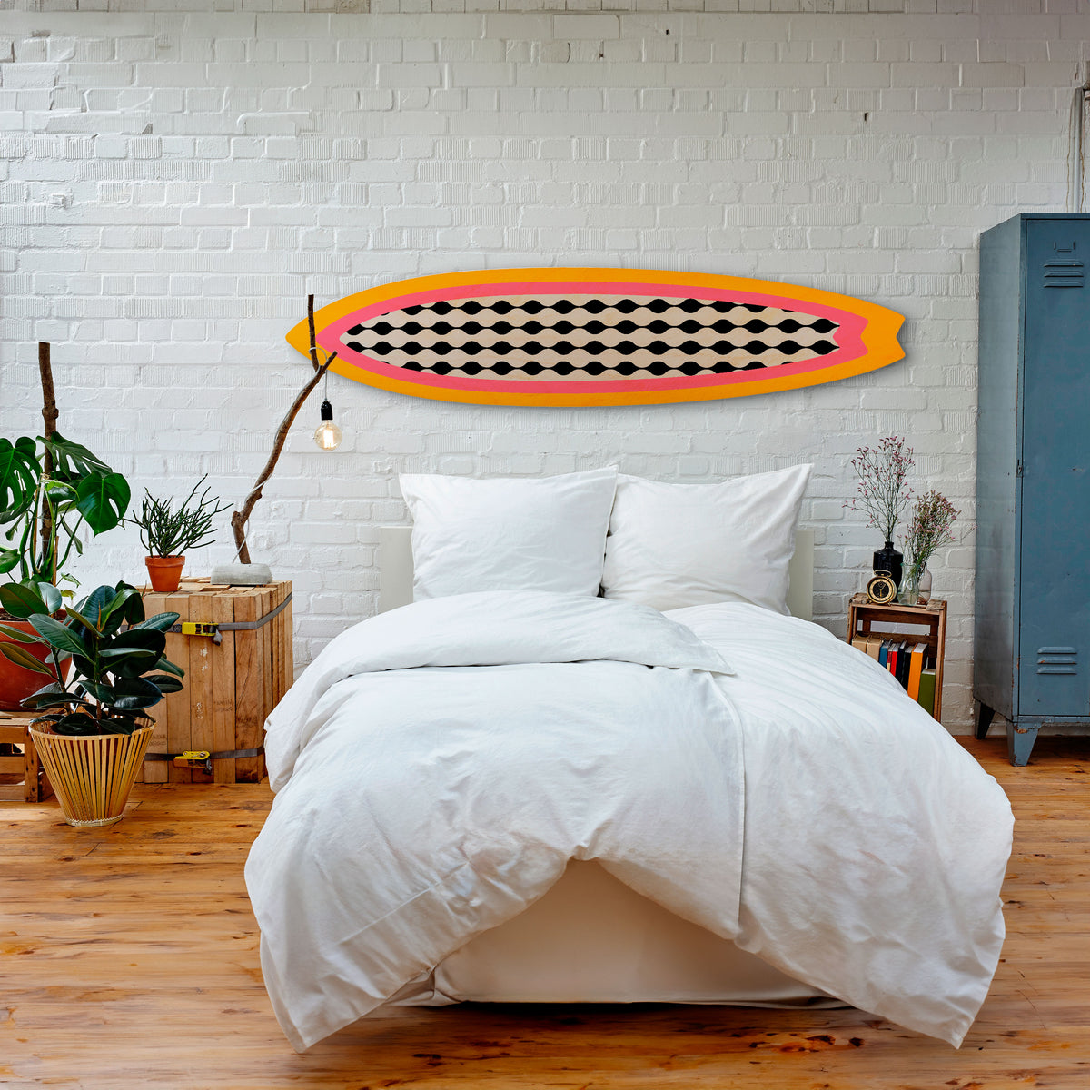 TEARS IN HEAVEN Panel decorativo de tabla de surf