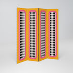 TEARS IN HEAVEN Decorative 4-Panel Room Divider