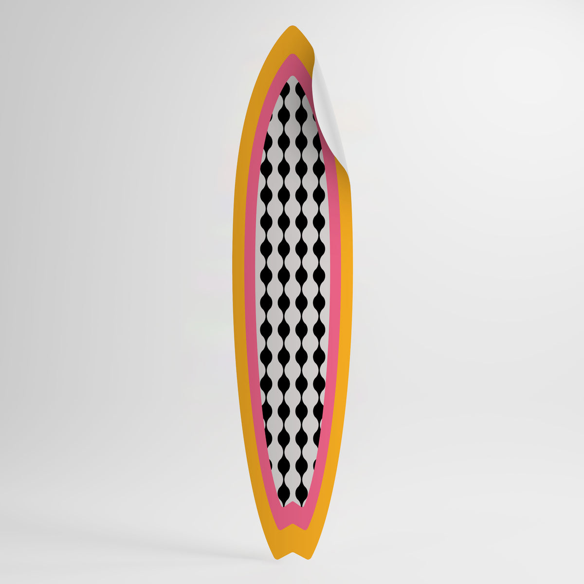 TEARS IN HEAVEN Peel and Stick Surfboard Sticker