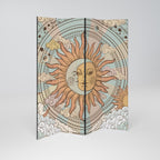 MYSTICAL STRUCTURE Decorative 4-Panel Room Divider