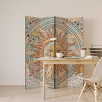 MYSTICAL STRUCTURE Decorative 4-Panel Room Divider