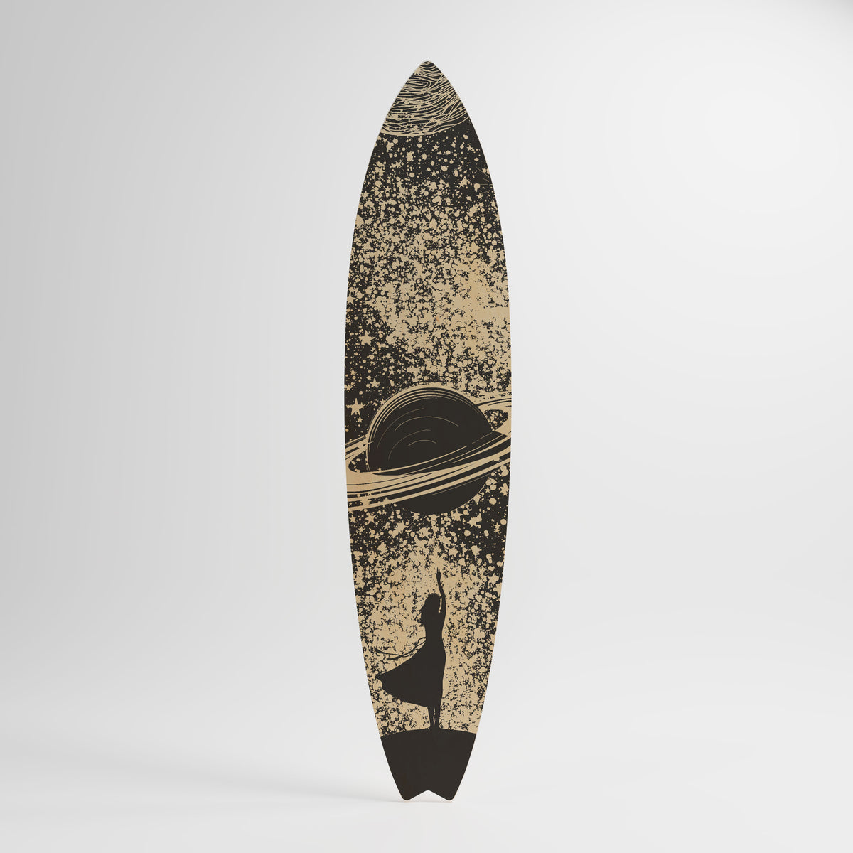 BRILLIANT UNIVERSE Panel decorativo de tabla de surf