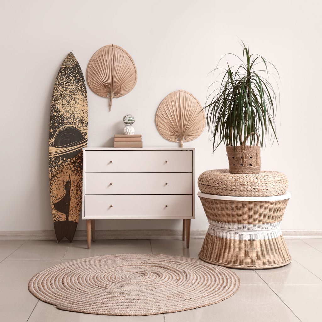 BRILLIANT UNIVERSE Panel decorativo de tabla de surf