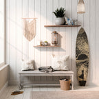 BRILLIANT UNIVERSE Panel decorativo de tabla de surf