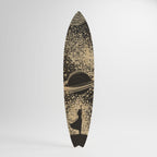 BRILLIANT UNIVERSE Panel decorativo de tabla de surf