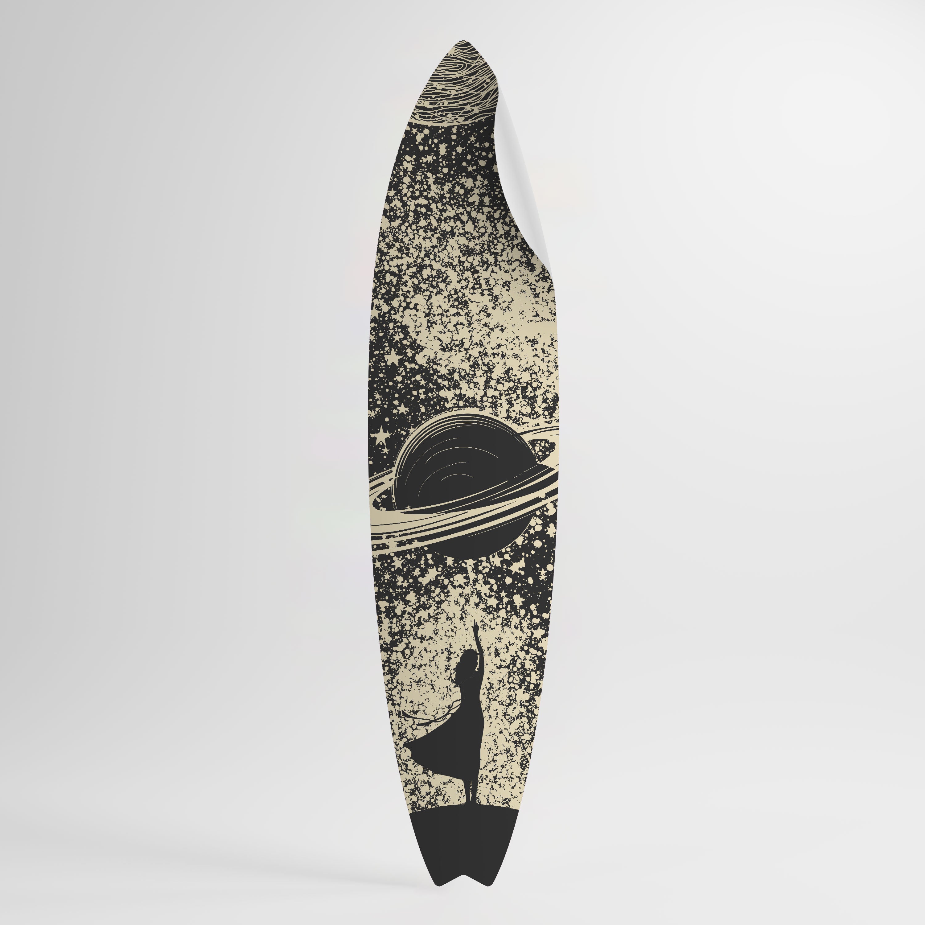 BRILLIANT UNIVERSE Peel and Stick Surfboard Sticker