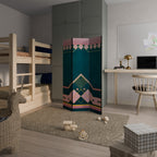 ROYAL COMPOSITION Biombo de 3 paneles