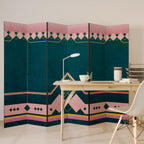 ROYAL COMPOSITION Biombo Decorativo de 6 Paneles