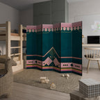 ROYAL COMPOSITION Biombo Decorativo de 6 Paneles