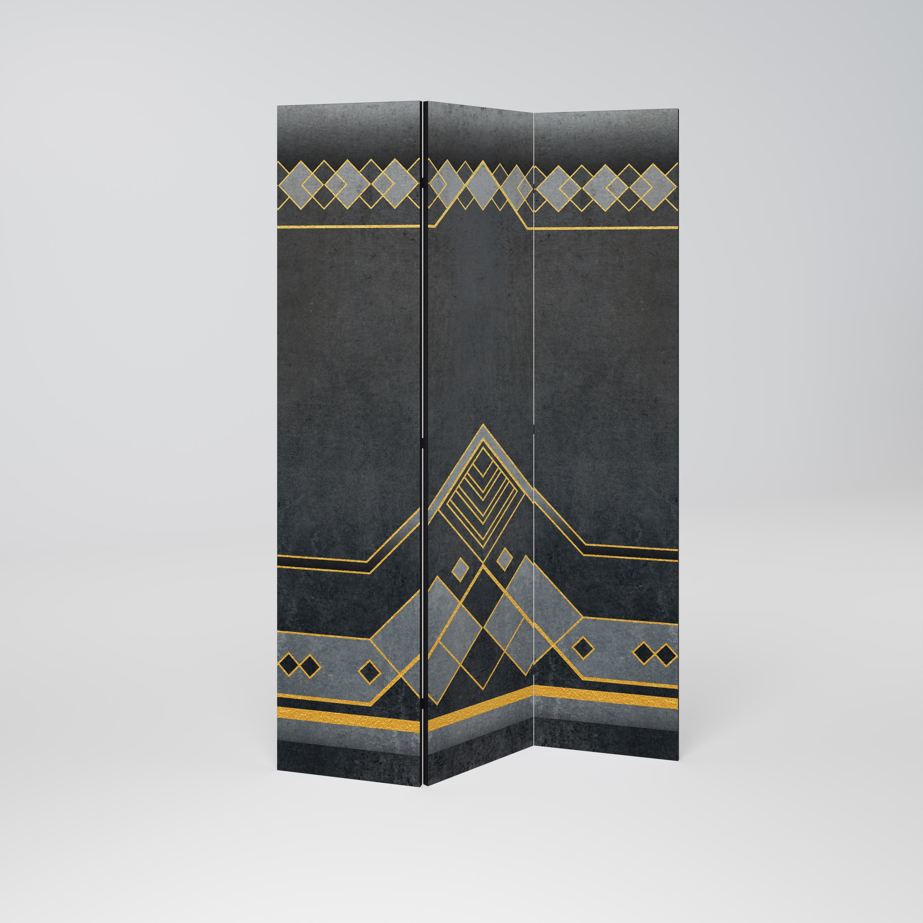 Biombo decorativo de 3 paneles ROYAL ORDINARINESS