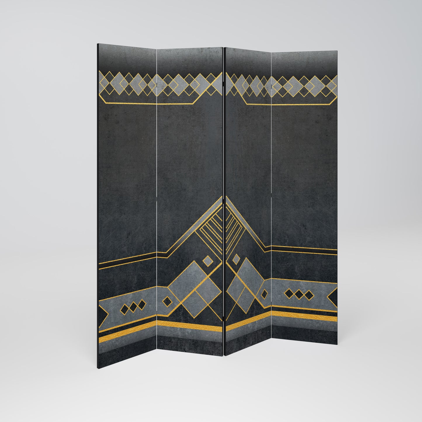 ROYAL ORDINARINESS Biombo de 4 paneles