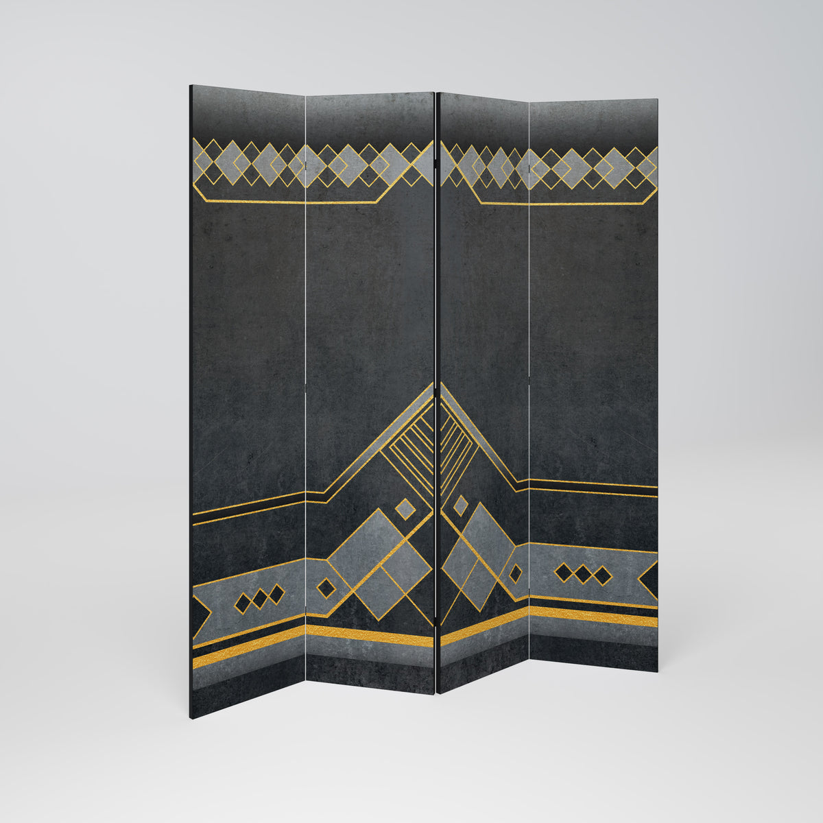 ROYAL ORDINARINESS Biombo de 4 paneles