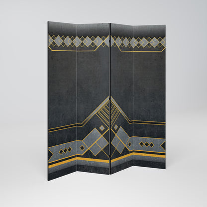 ROYAL ORDINARINESS Biombo de 4 paneles