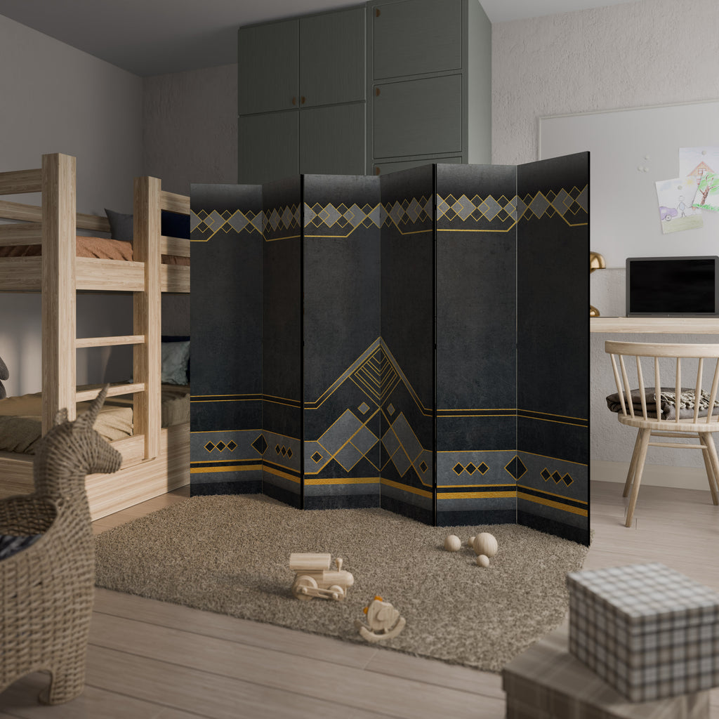 Biombo decorativo de 6 paneles ROYAL ORDINARINESS