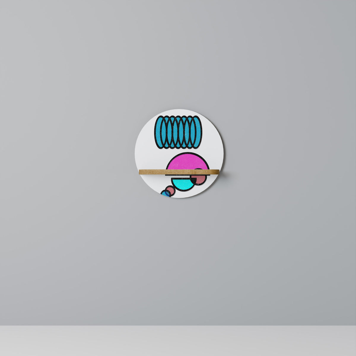 GEOMETRIC RHAPSODY Art Shelf