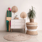 GEOMETRIC RHAPSODY Panel decorativo de tabla de surf