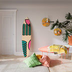GEOMETRIC RHAPSODY Panel decorativo de tabla de surf
