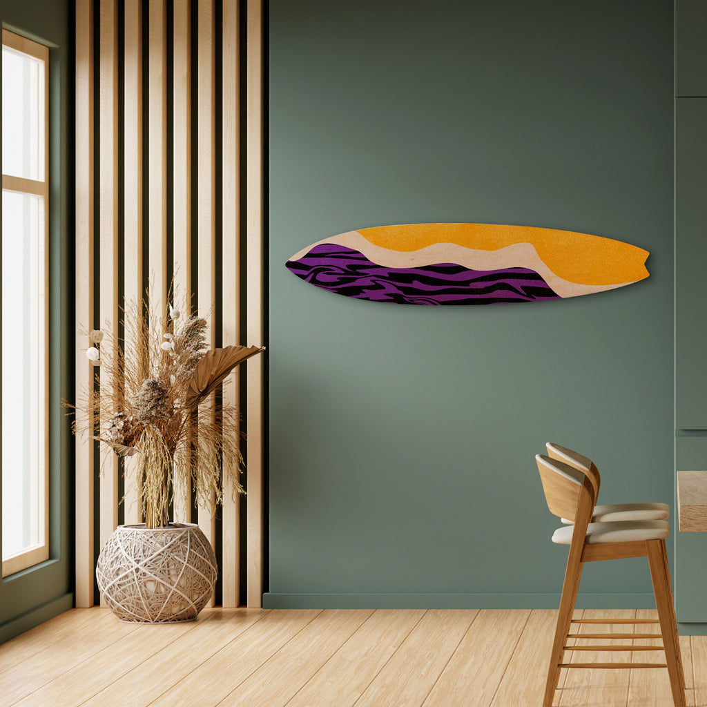 INDEPENDENT BORDER Panel decorativo de tabla de surf