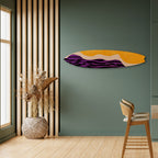 INDEPENDENT BORDER Panel decorativo de tabla de surf