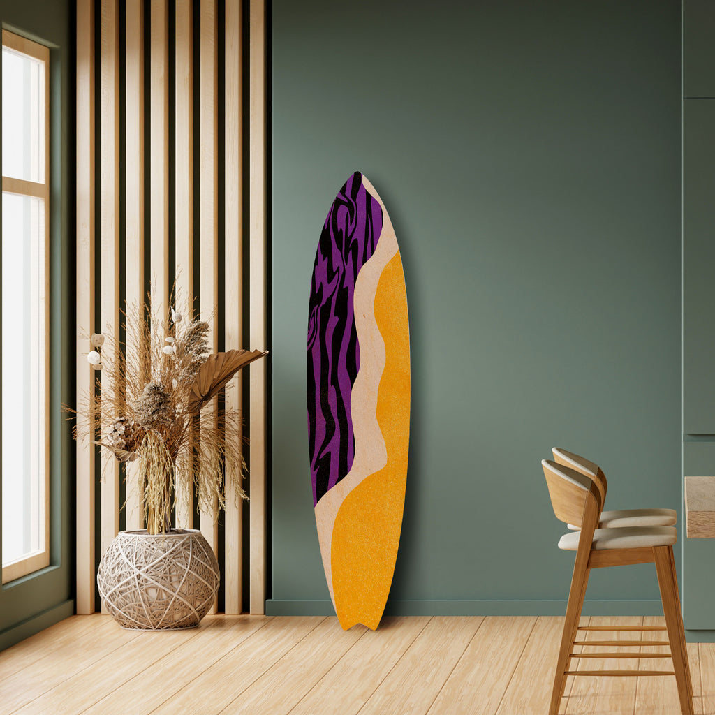 INDEPENDENT BORDER Panel decorativo de tabla de surf