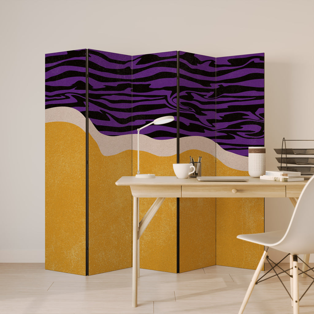 INDEPENDENT BORDER Decorative 5-Panel Room Divider