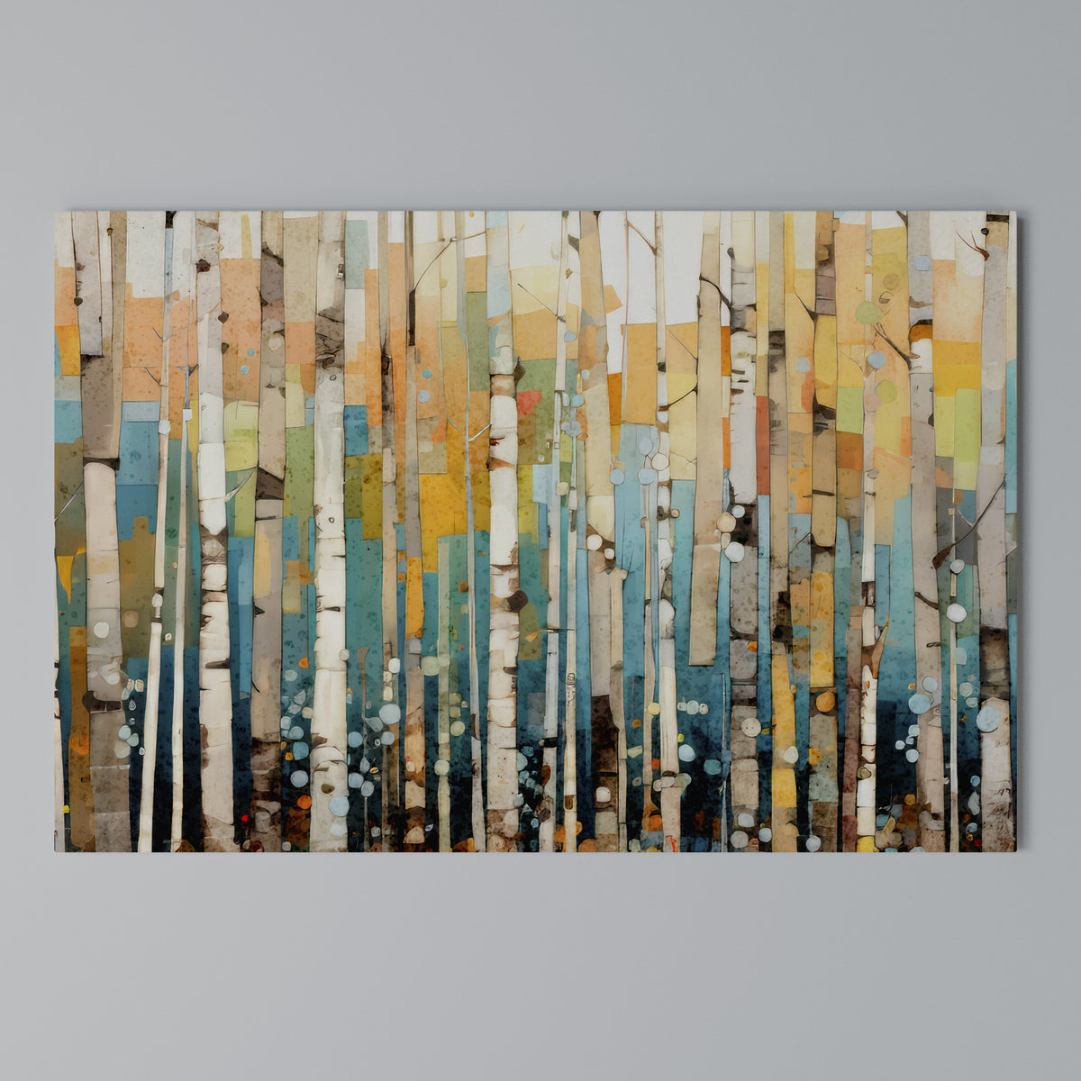 BIRCH KALEIDOSCOPE Cuadro en lienzo horizontal
