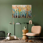 BIRCH KALEIDOSCOPE Póster Horizontal Adhesivo