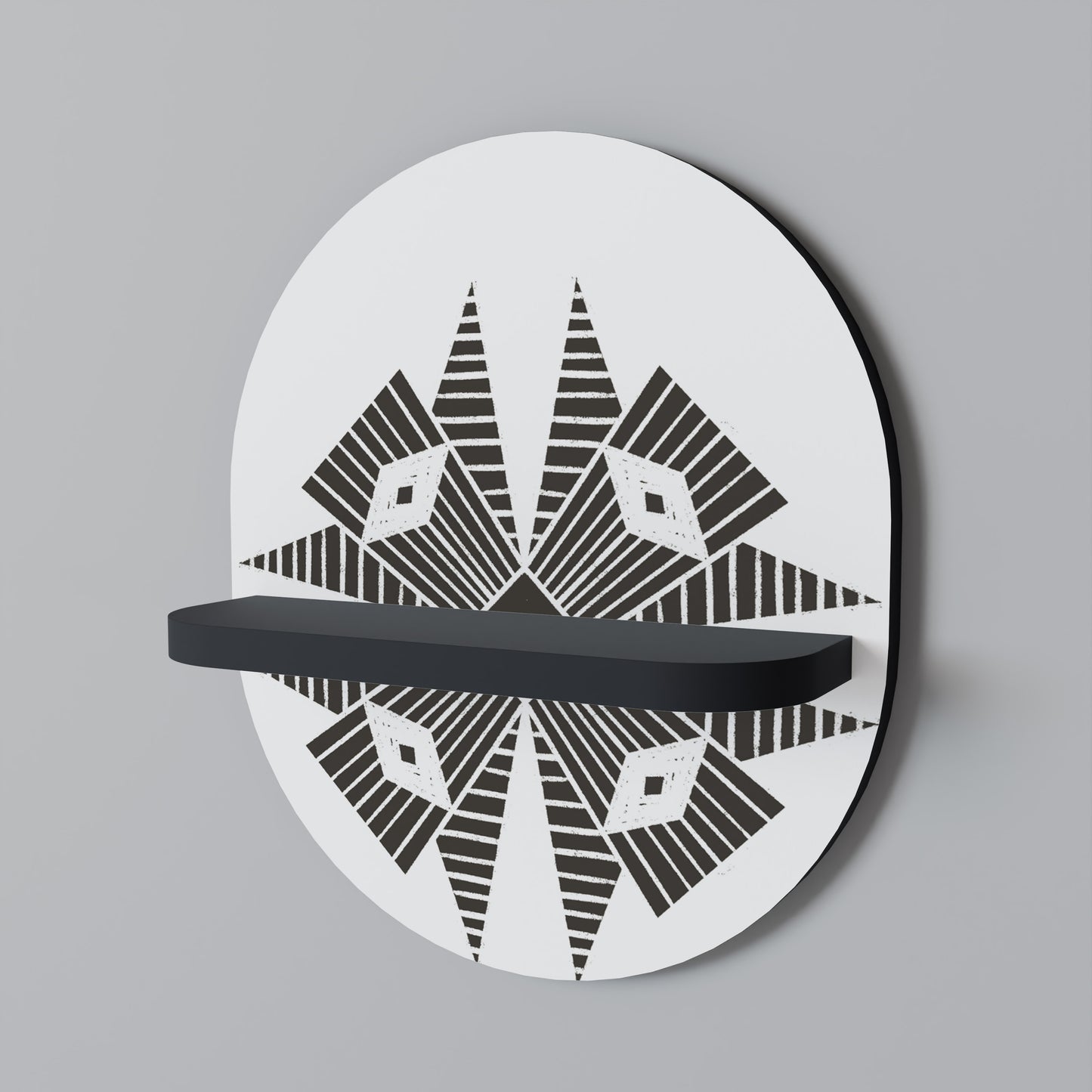 MONOCHROME NEXUS Art Shelf