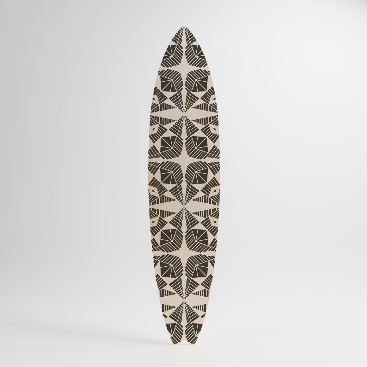 MONOCHROME NEXUS Panel decorativo de tabla de surf