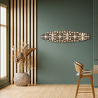 MONOCHROME NEXUS Surfboard Decorative Panel