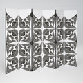 MONOCHROME NEXUS Biombo de 6 paneles