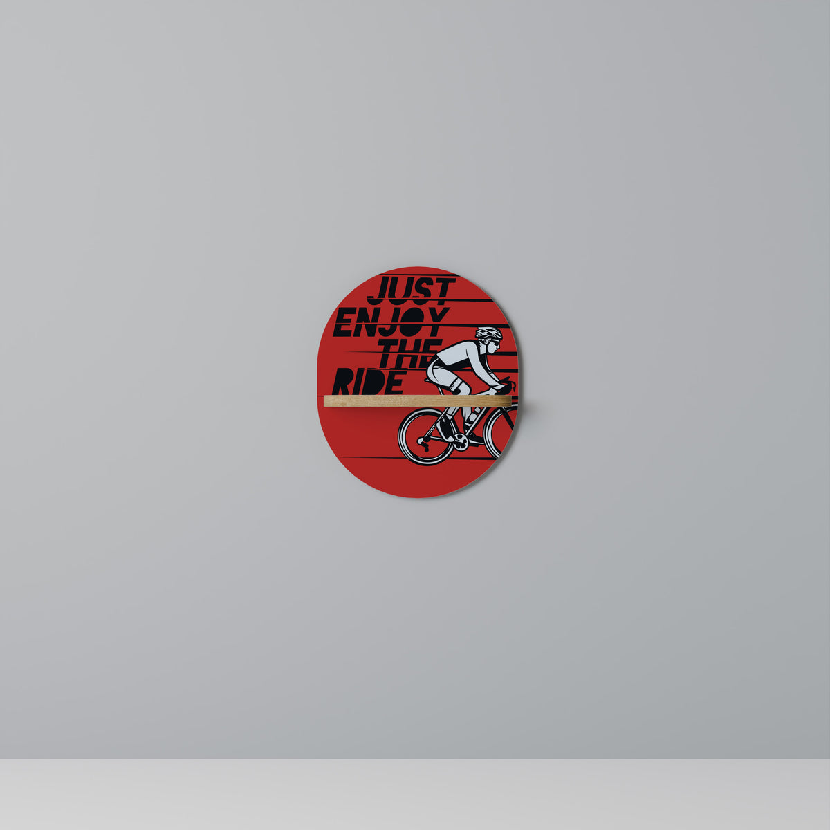 ENJOY THE RIDE Art Shelf