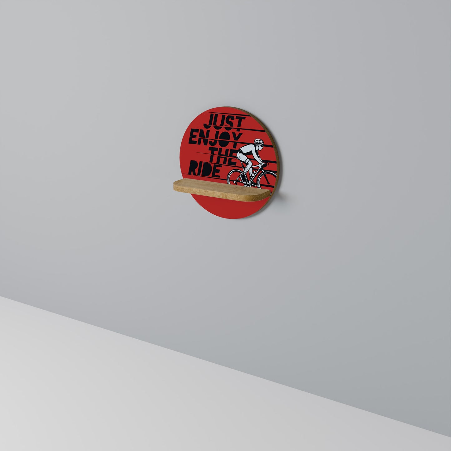 ENJOY THE RIDE Art Shelf