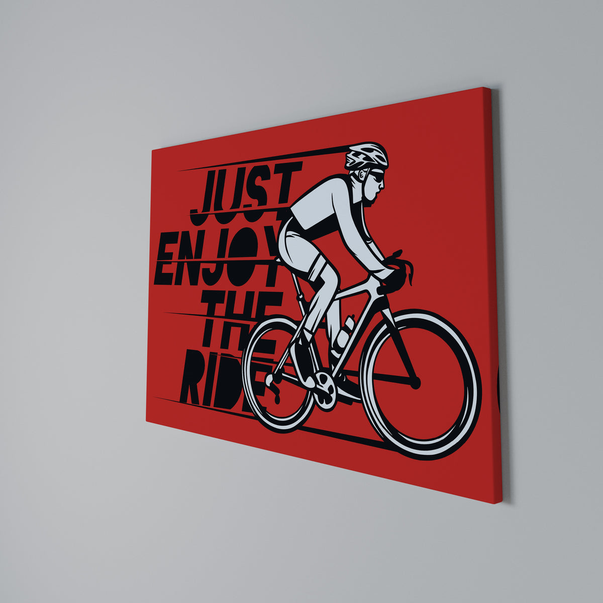 ENJOY THE RIDE Cuadro en lienzo horizontal