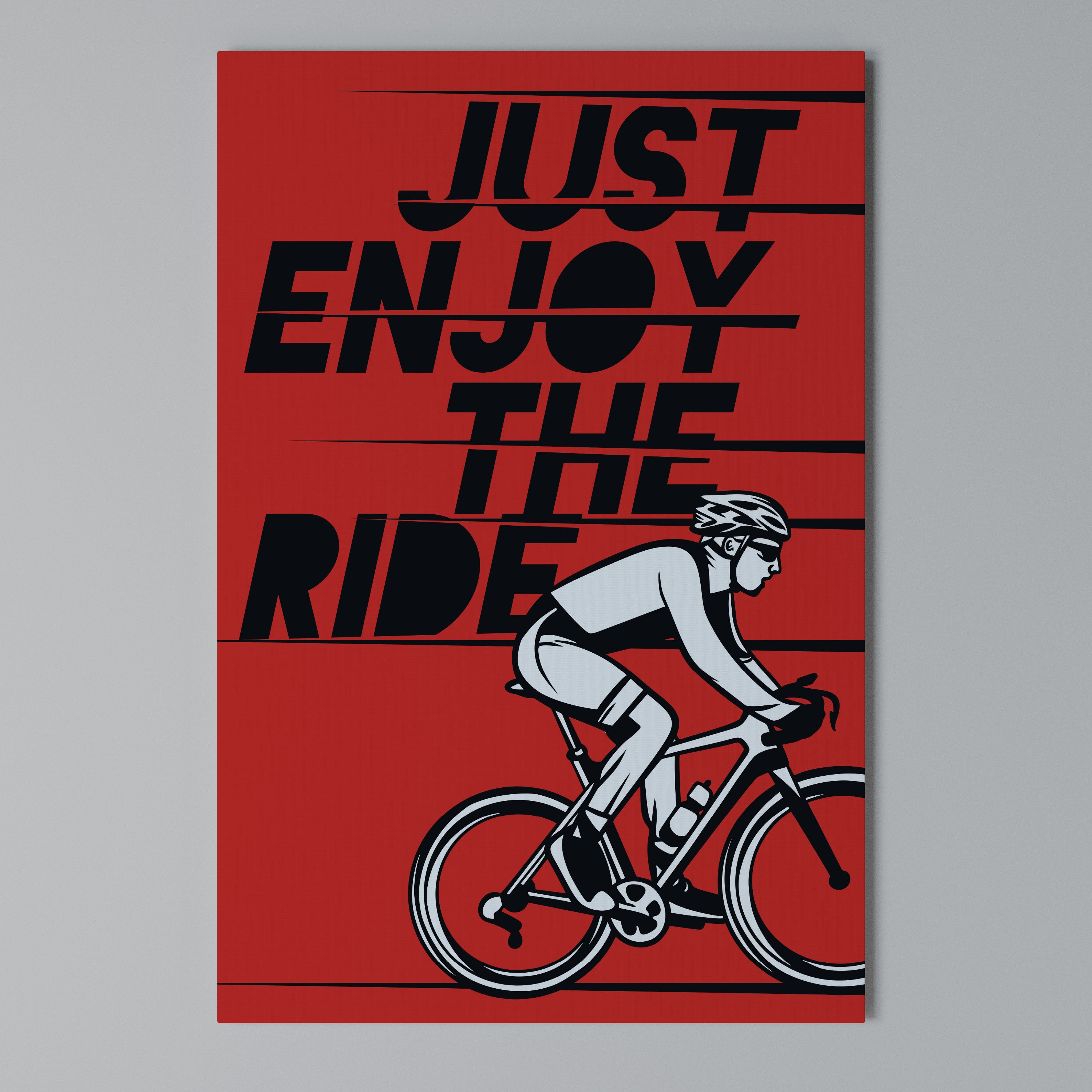 ENJOY THE RIDE Cuadro en lienzo vertical