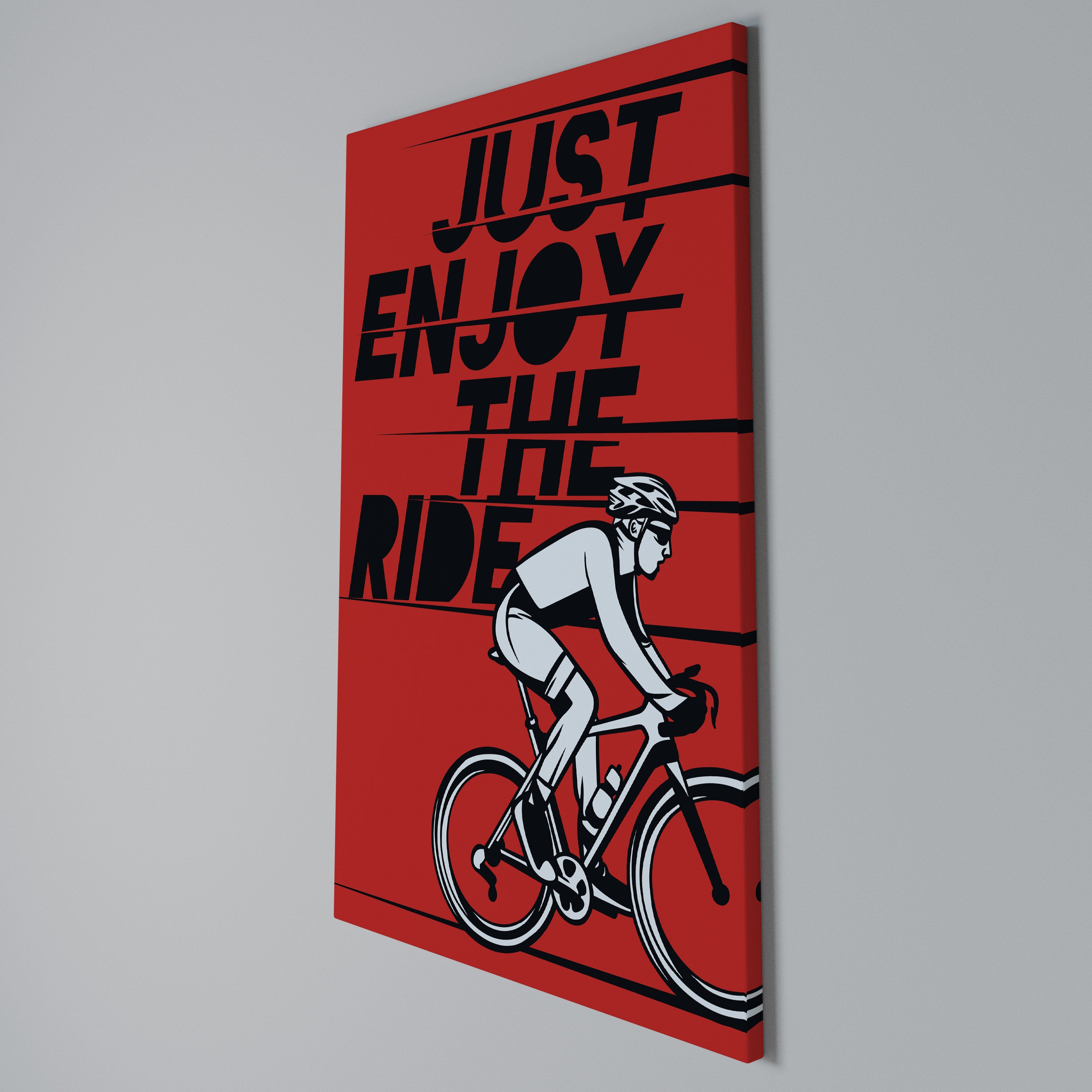 ENJOY THE RIDE Cuadro en lienzo vertical