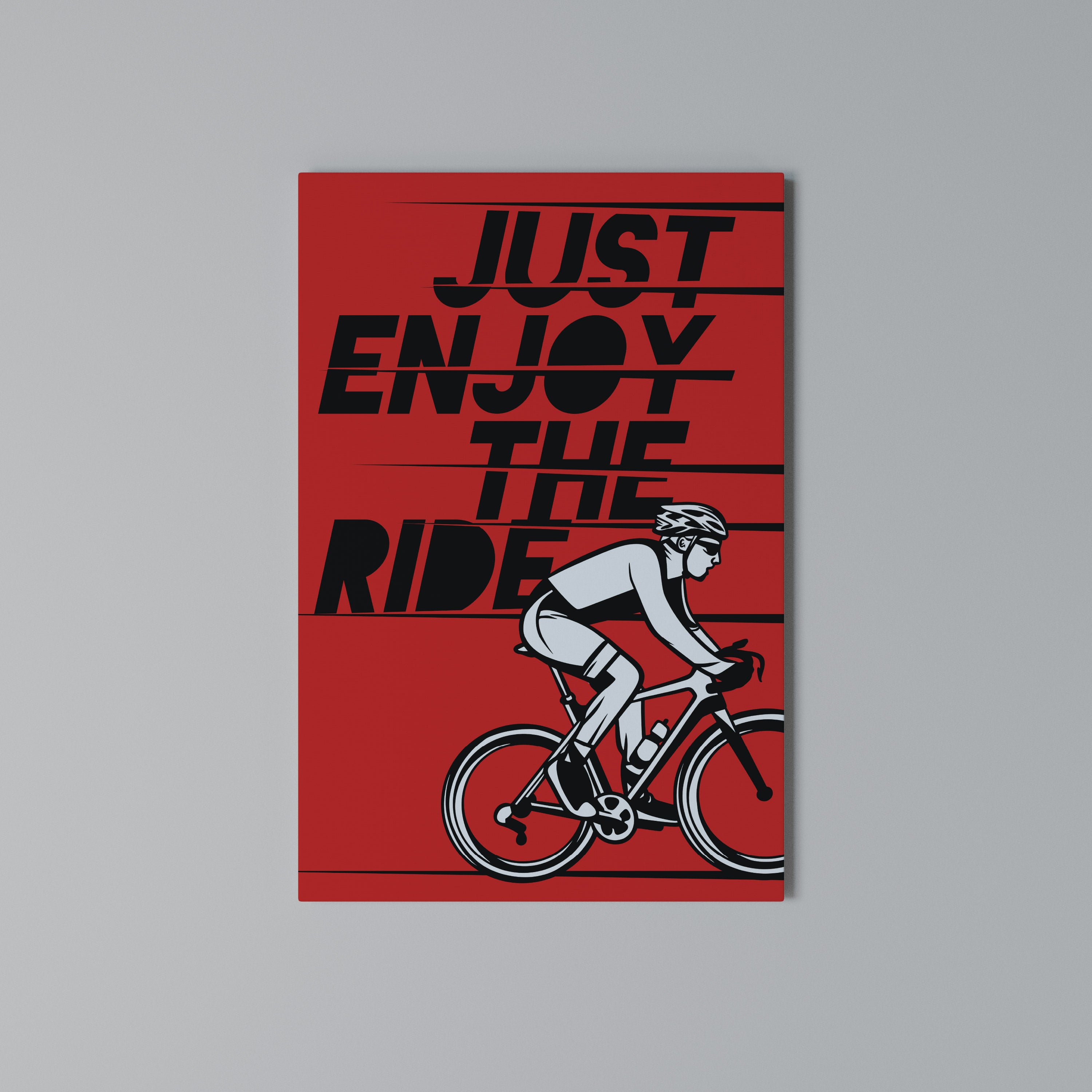 ENJOY THE RIDE Cuadro en lienzo vertical