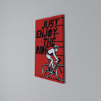 ENJOY THE RIDE Cuadro en lienzo vertical