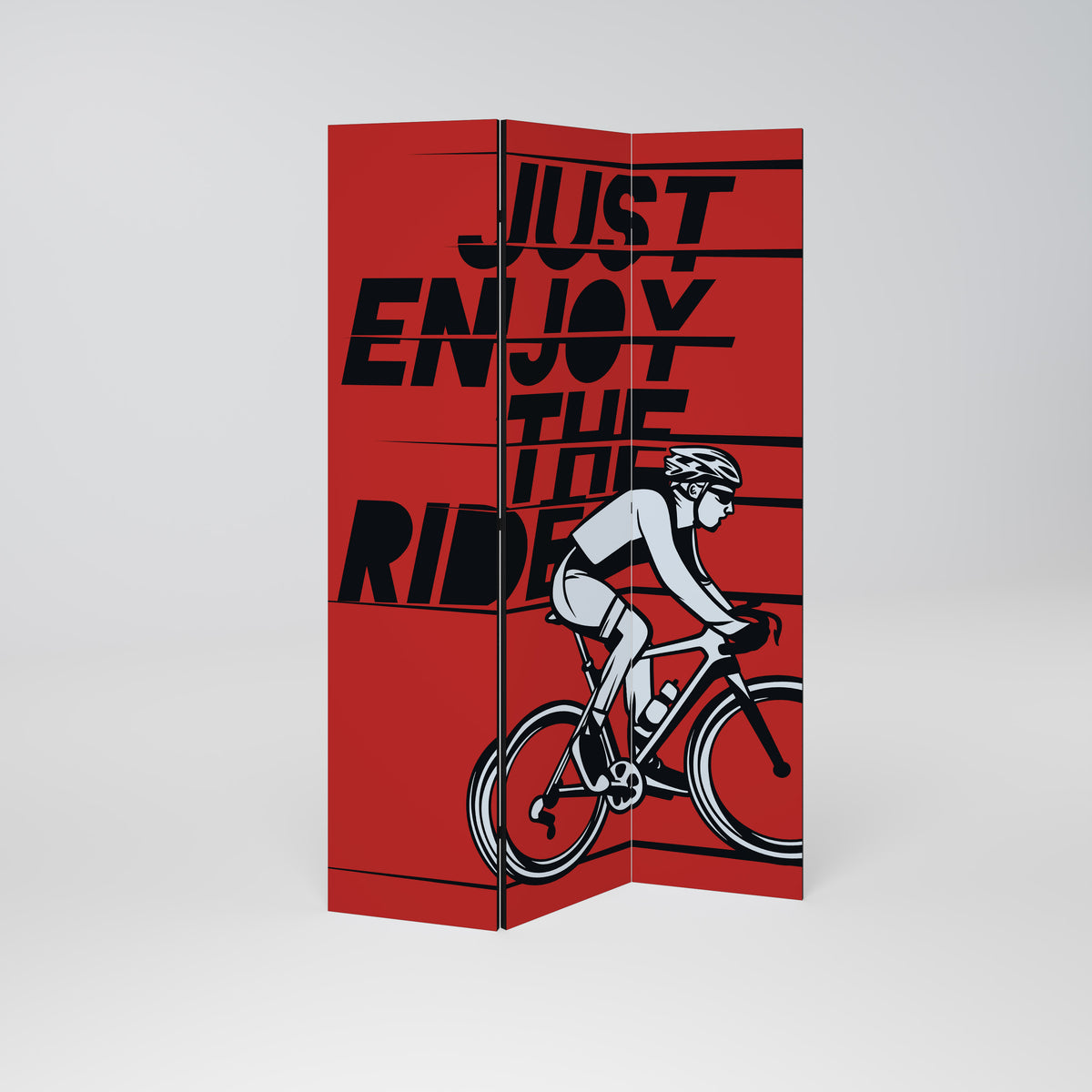 ENJOY THE RIDE Biombo de 3 paneles