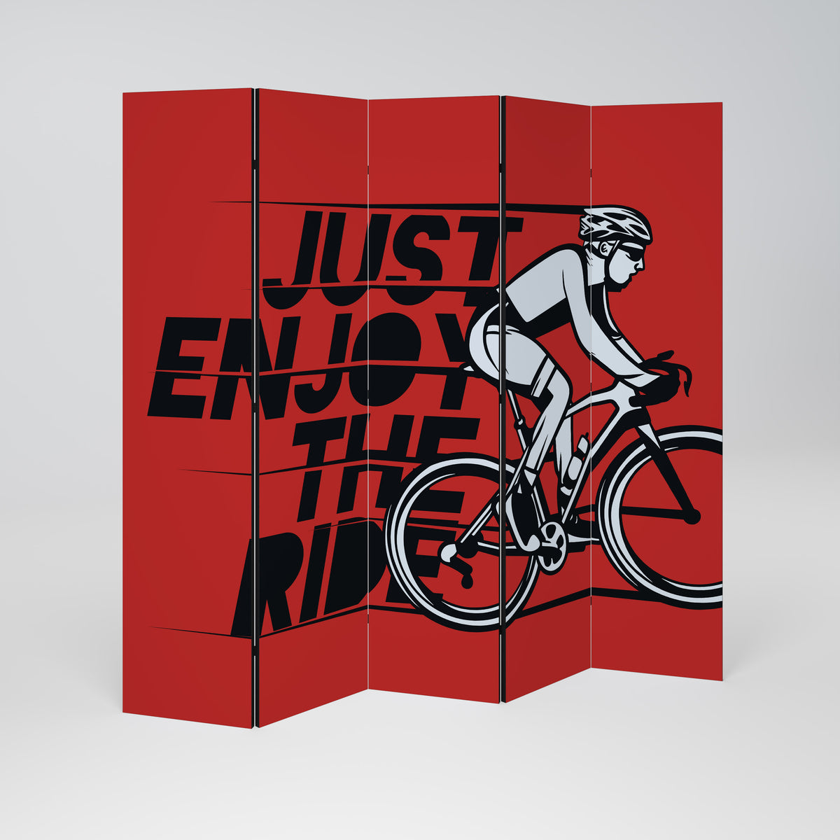 ENJOY THE RIDE Biombo de 5 paneles
