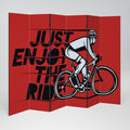 ENJOY THE RIDE Biombo de 6 paneles