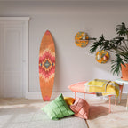 INDIAN FOLK Panel decorativo de tabla de surf