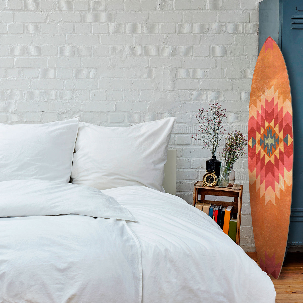 INDIAN FOLK Surfboard Decorative Panel